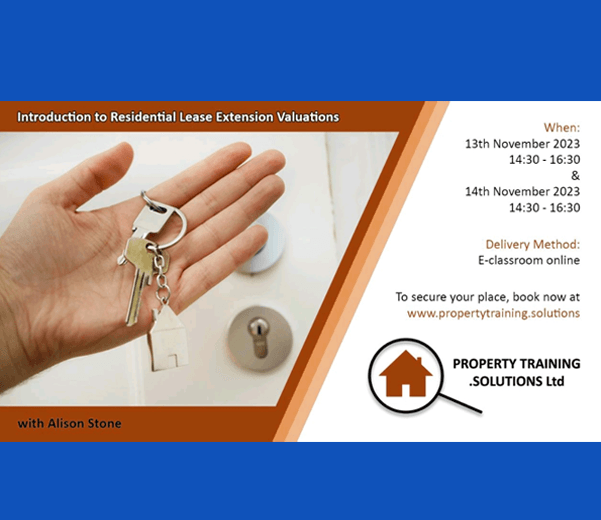 Alison Stone to Teach E-Course with Property Training Solutions in November!