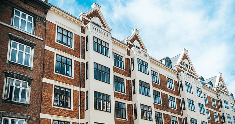For Lease Sign on Fence